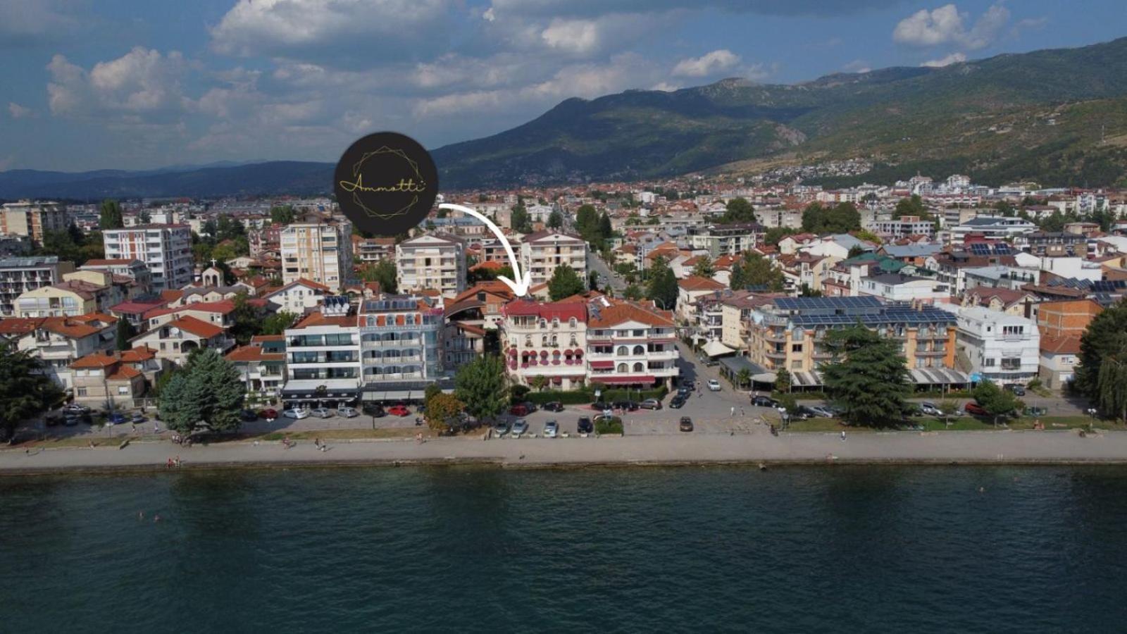 Ammotti Hotel Οχρίδα Εξωτερικό φωτογραφία